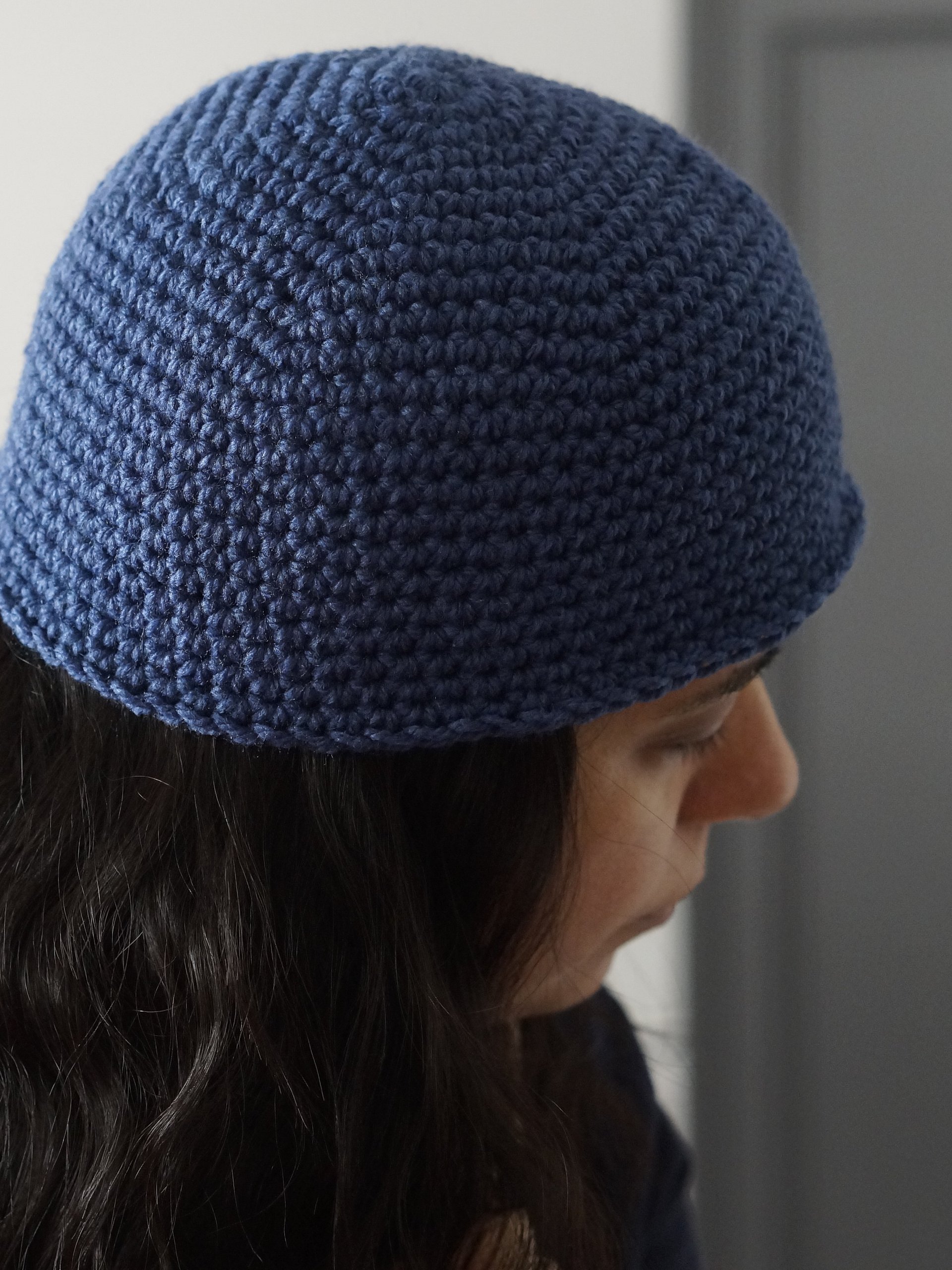 Simple single crochet short beanie product image (4)