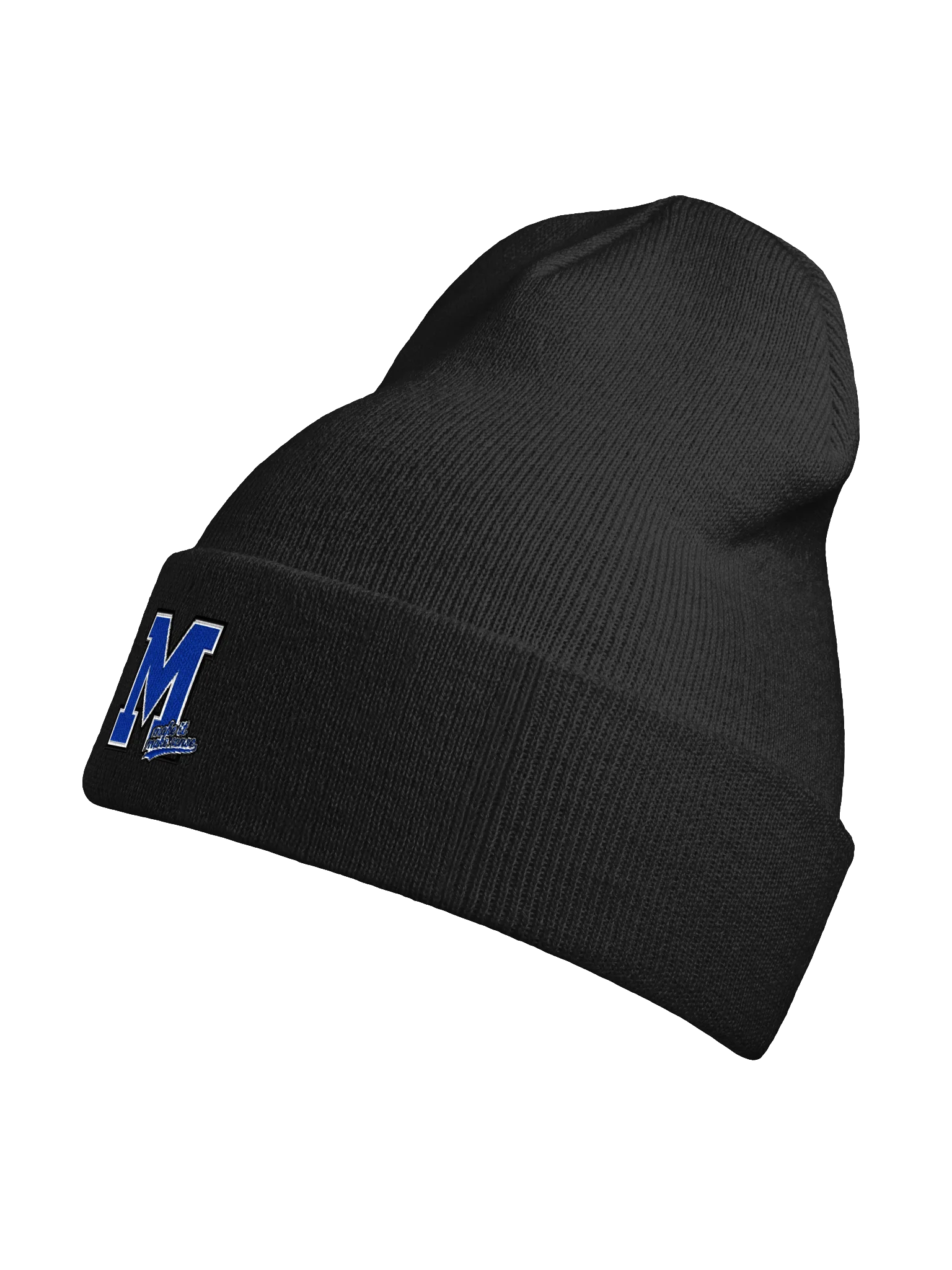Make It Make Sense Blue M Cuffed Beanie product image (54)