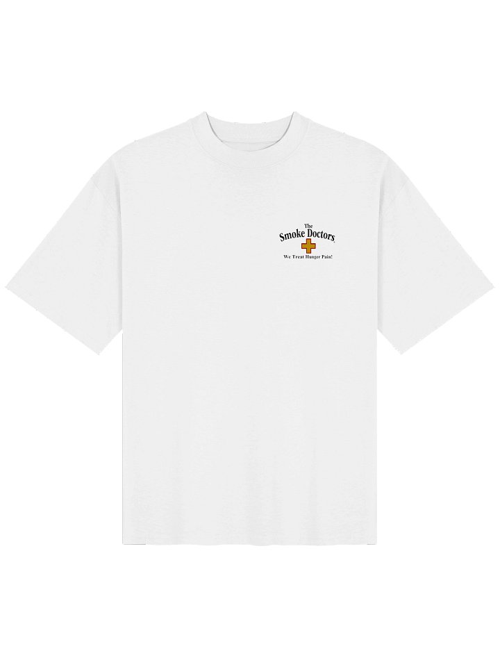 Hunger Pain Oversized T-Shirt White product image (1)