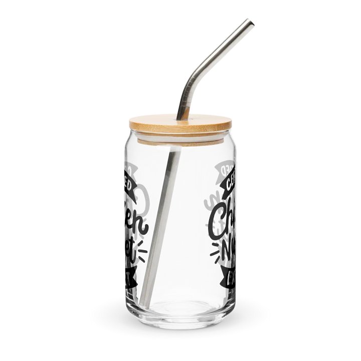 Certified Chicken Nugget Expert - Can-Shaped Glass product image (1)