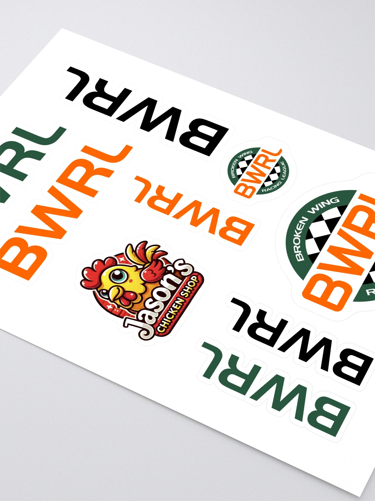 BWRL Sticker Sheet product image (2)