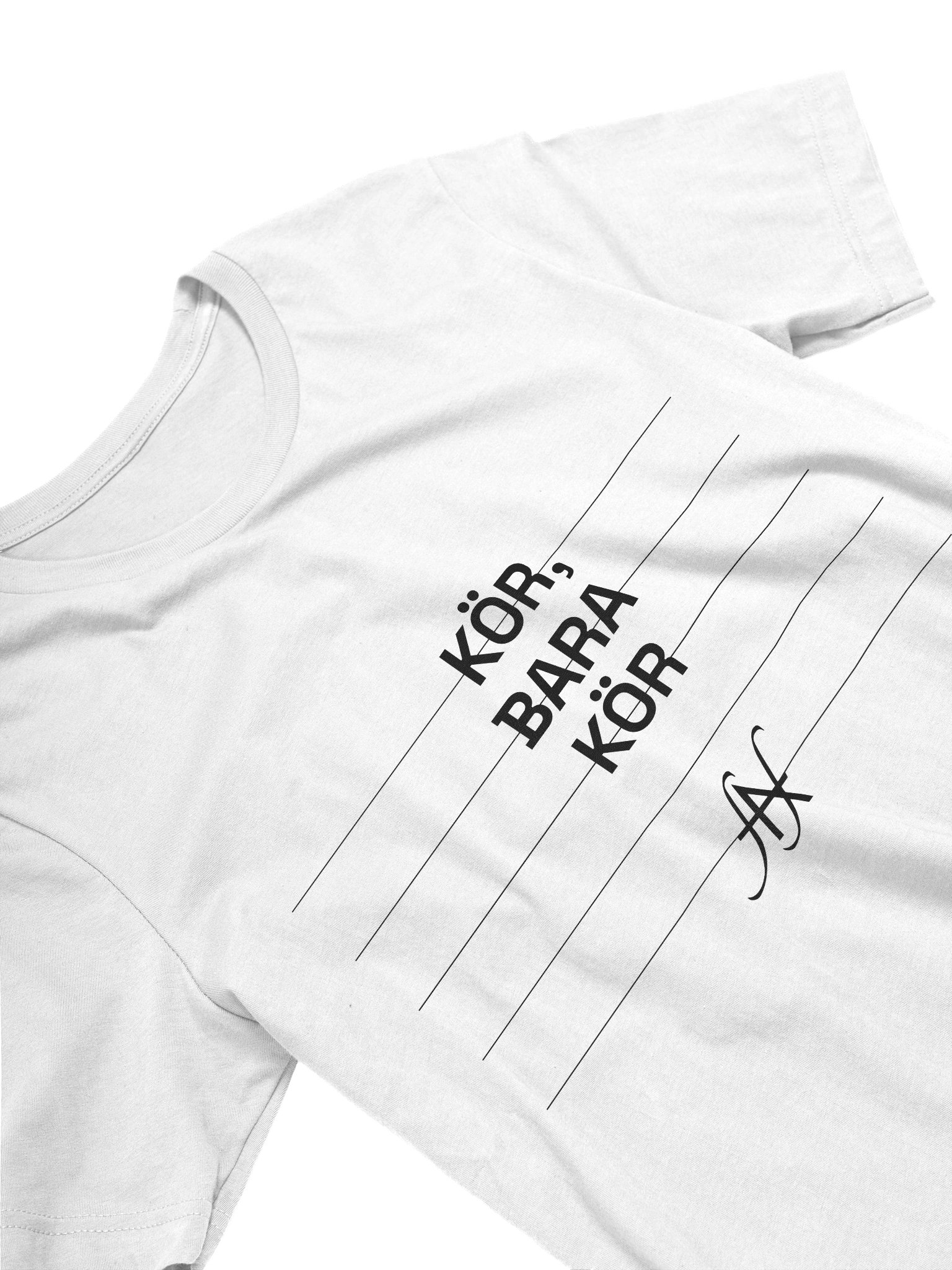 Kör, bara kör, vit product image (3)