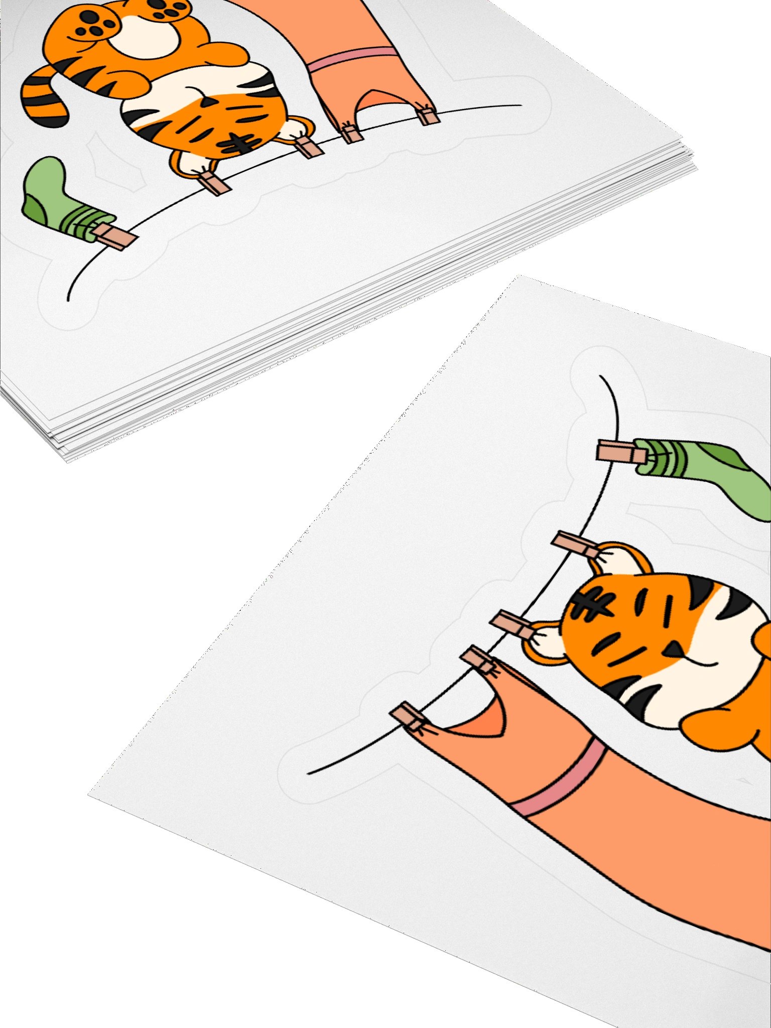 "Hanging in There" Sticker product image (4)
