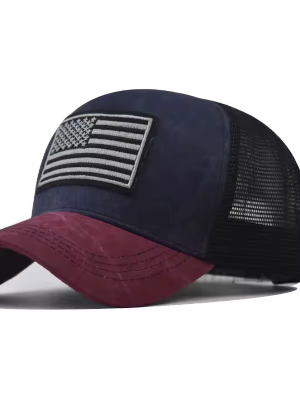 Fashion Cotton Men Women Tactical Fashion Baseball Cap Usa American Flag Outdoor Unisex Hip Hop Hats For Runing product image (1)