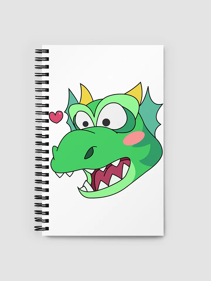 Love Green Dragon Spiral Notebook product image (1)