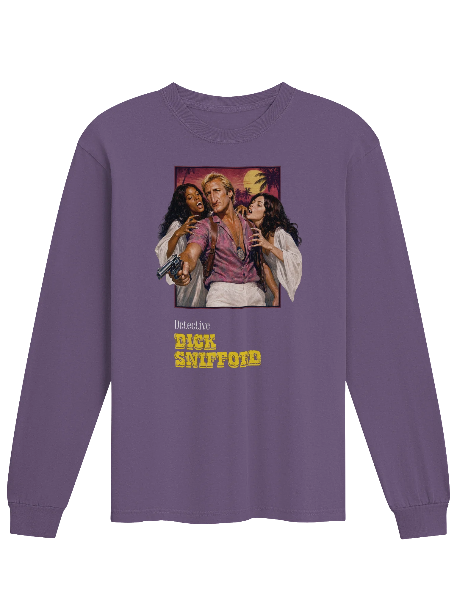 Dick Snifford Vampire Long Sleeve T-Shirt product image (1)