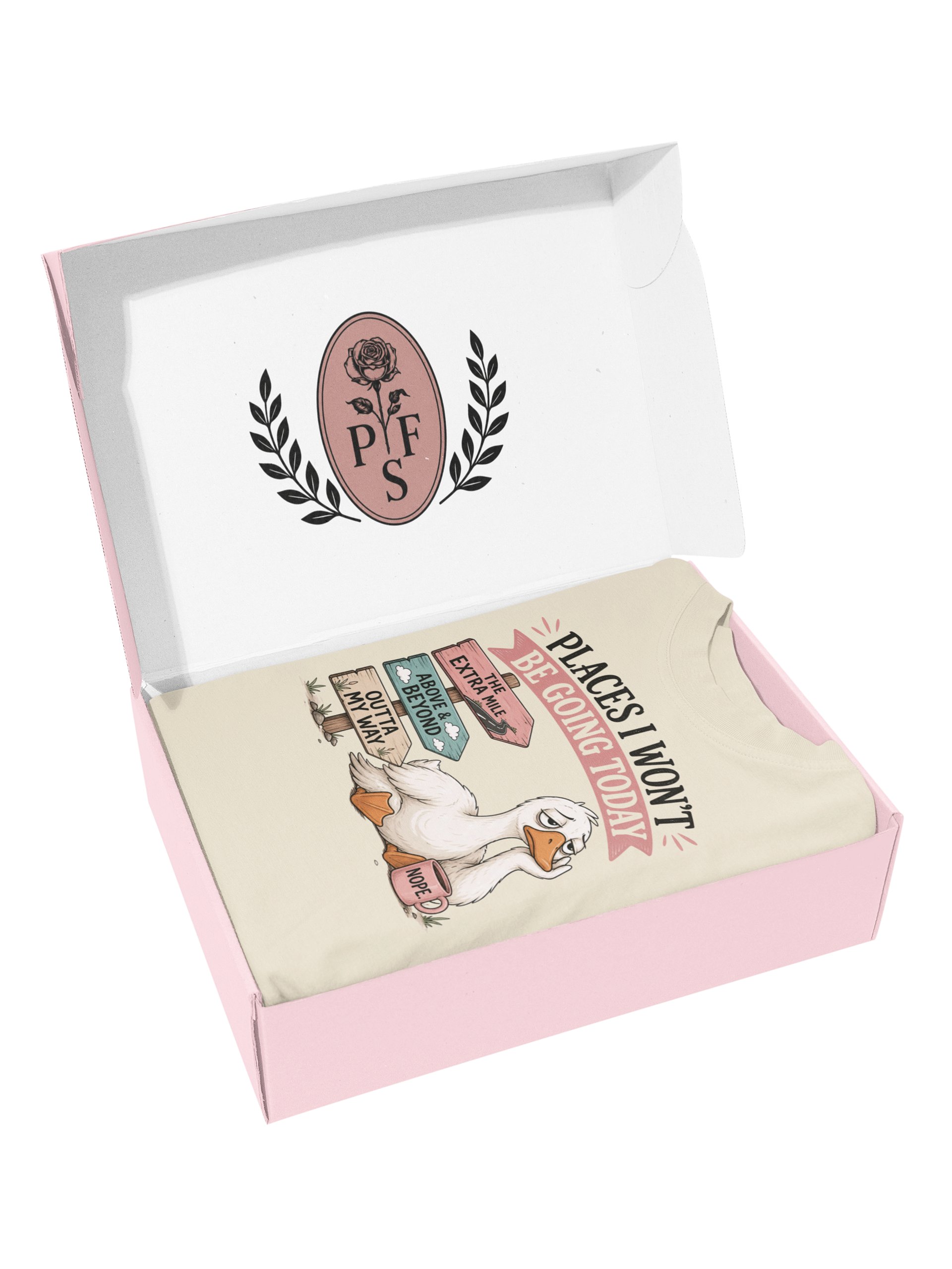 Places I Won't Be Going Tee product image (5)