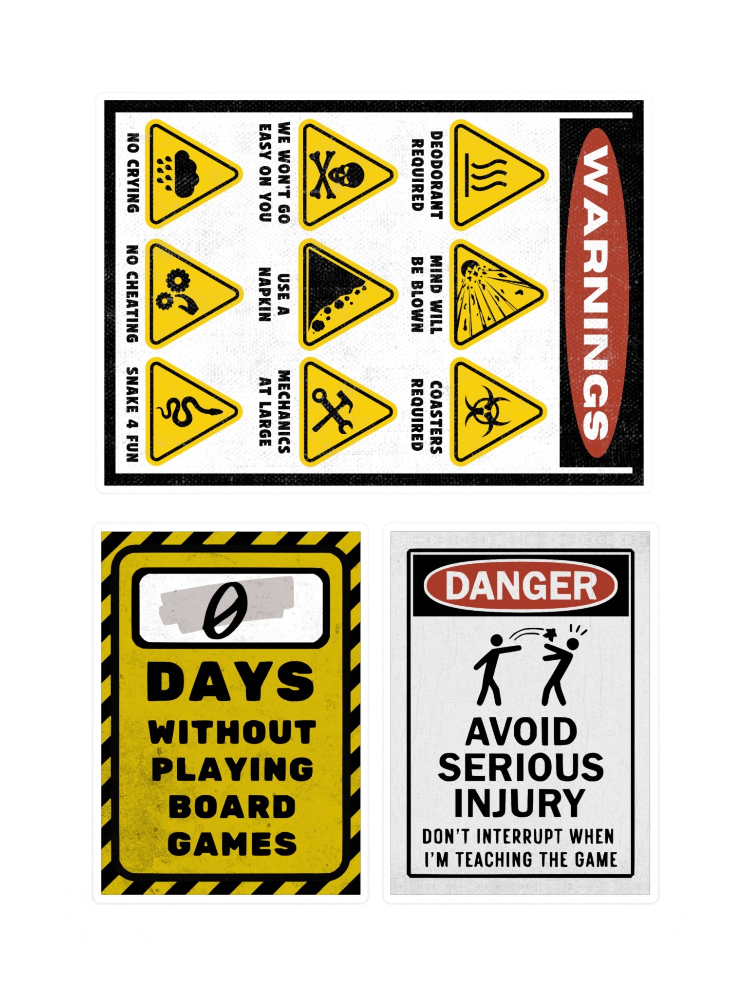 Board Game Obsessed Sticker Pack 9 product image (3)