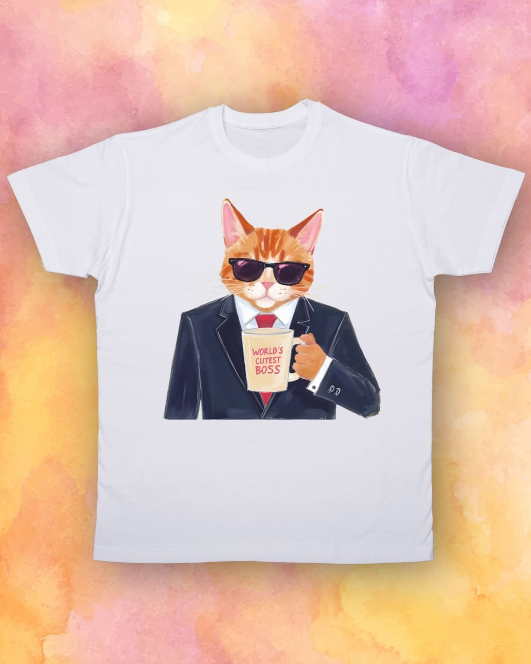 World's Cutest Boss Cat T-Shirt product image (1)