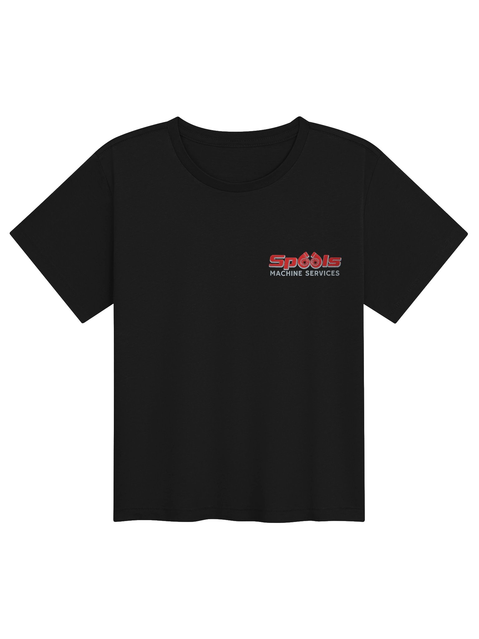 Womans Embroidered Spools logo shirt product image (1)