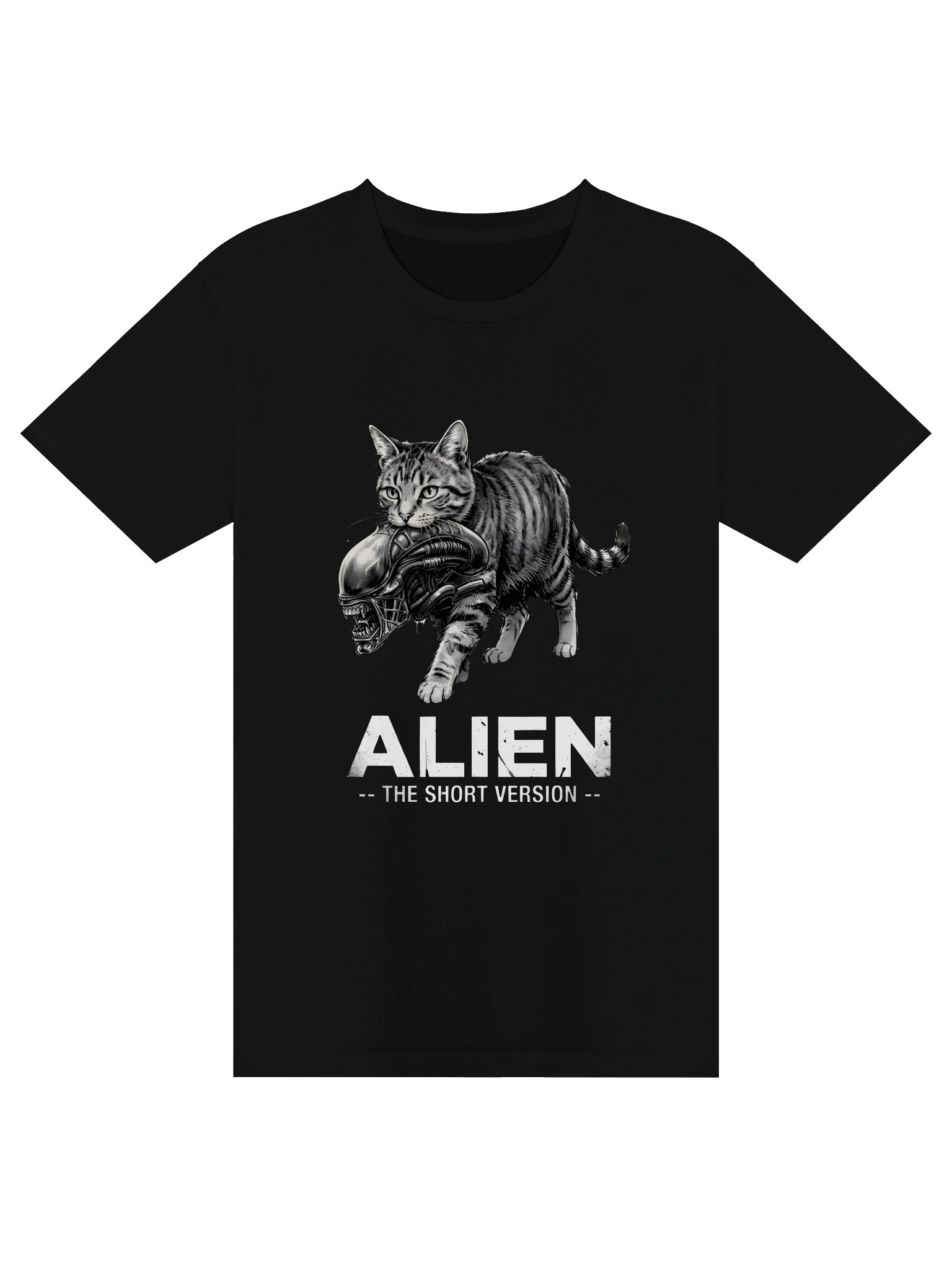 Alien Cat – The Short Version T-Shirt product image (1)