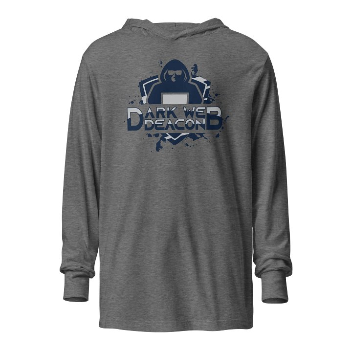 DWD Long Sleeve Light Hoodie - Blue Logo product image (1)