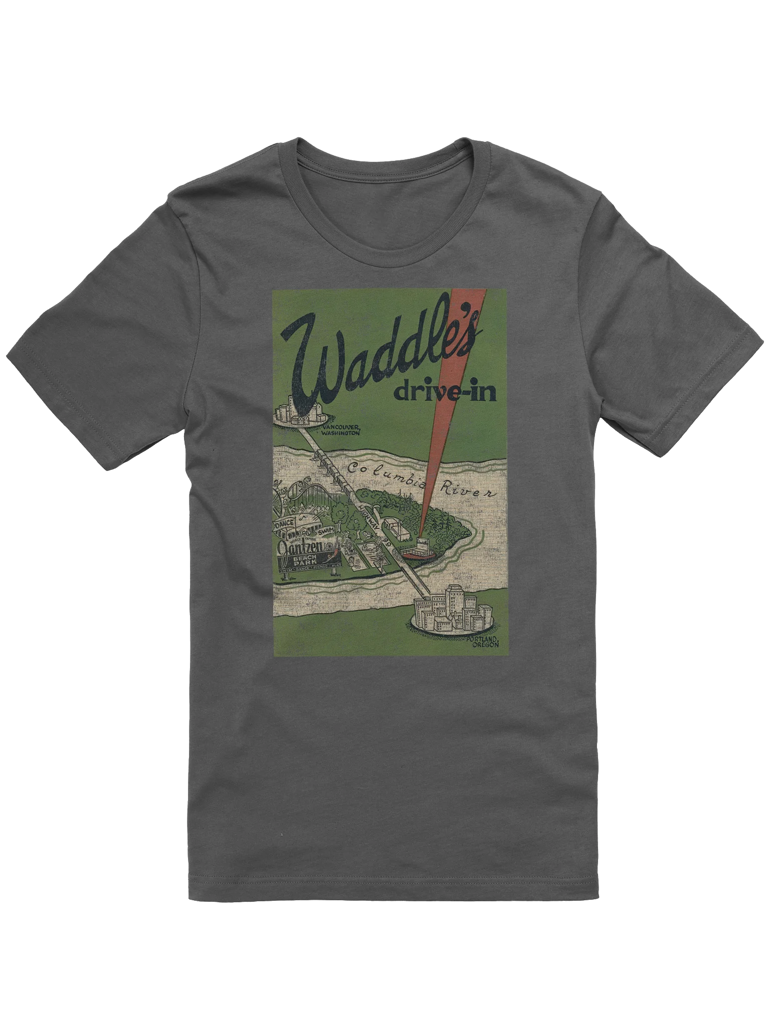 Waddle's Drive-in T-shirt product image (1)
