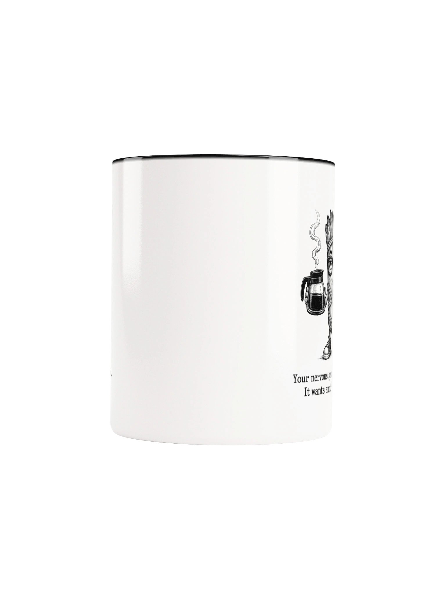 Smudgy the Sage - Your Nervous System Called Coffee Mug product image (88)