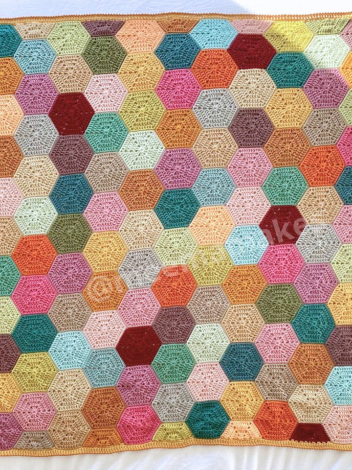 Hexalong Blanket Pattern product image (1)