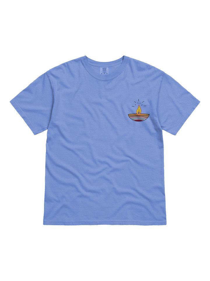 Festive Diya Comfort Tee product image (3)