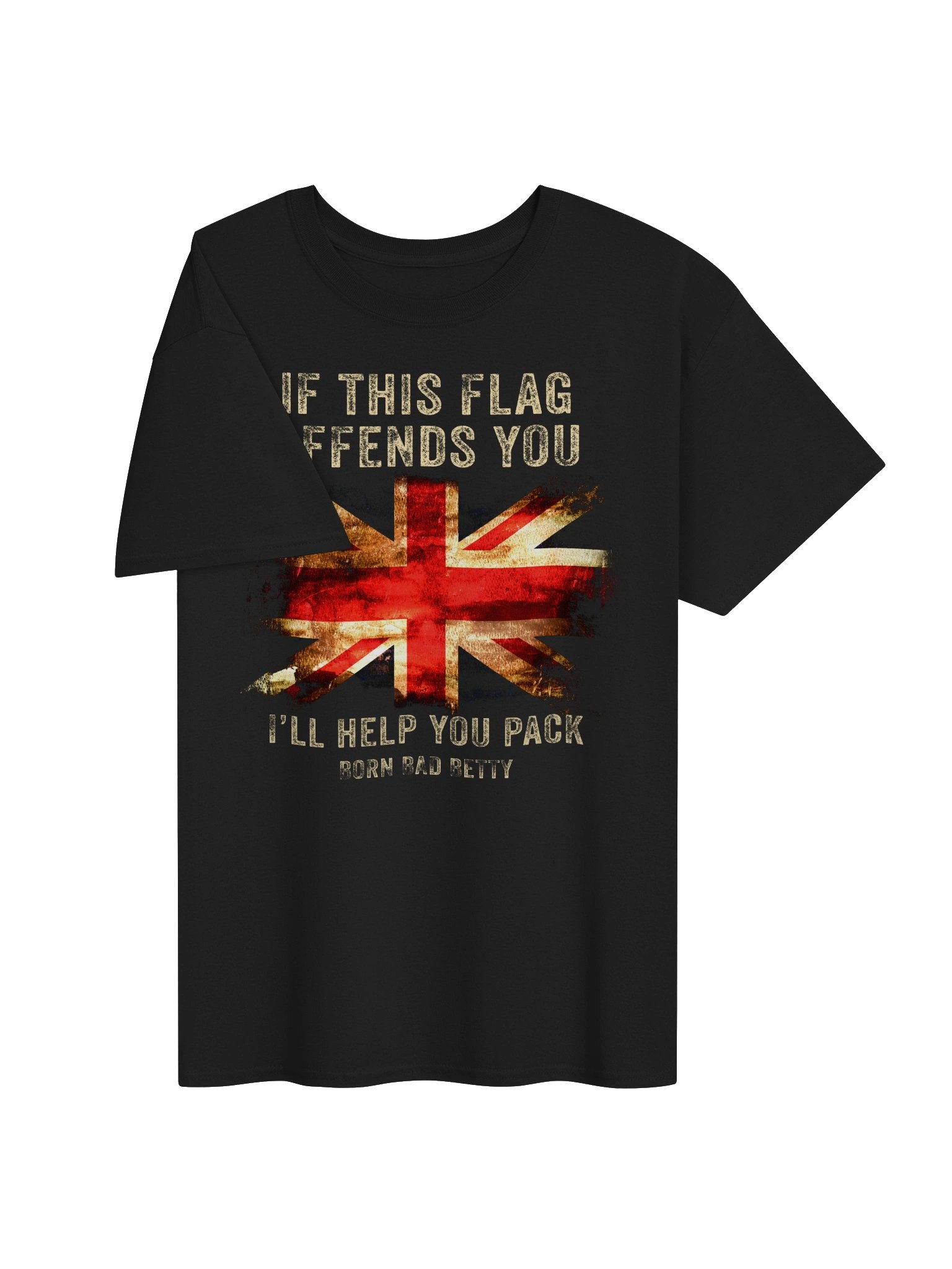 Distressed Union Jack Protest Tee product image (3)