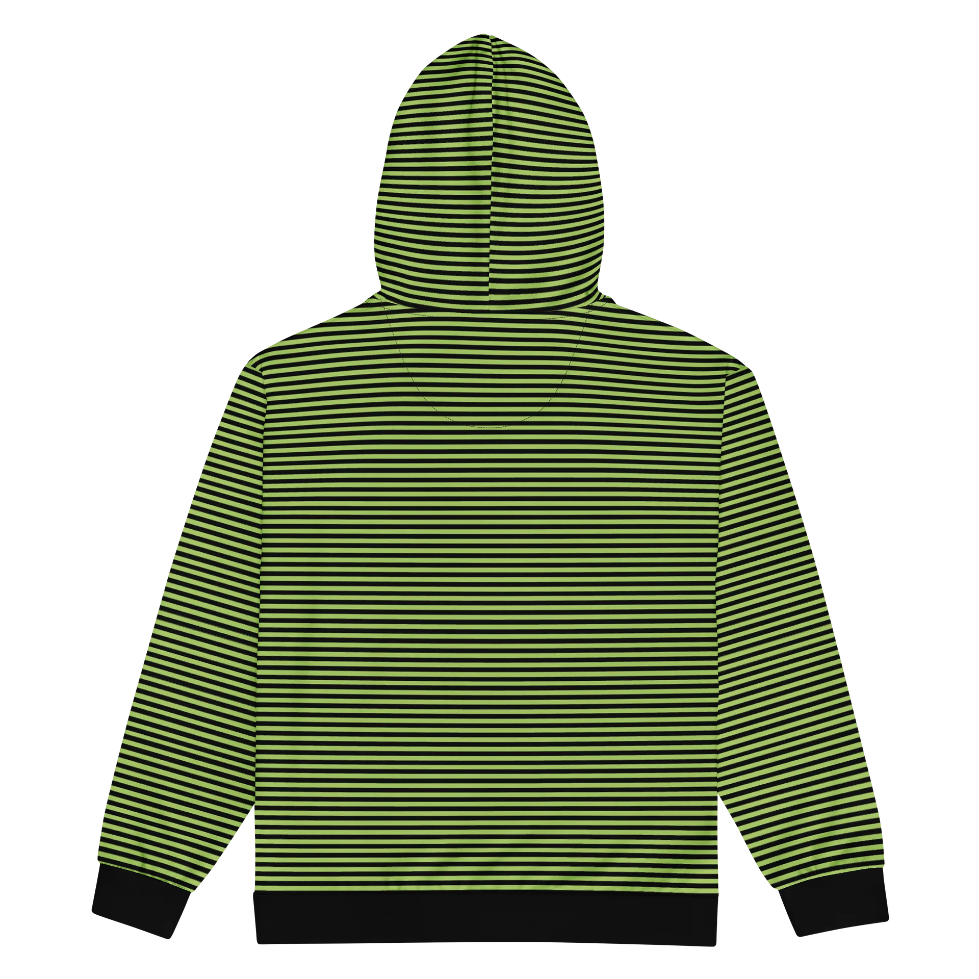 Green and Pink Kat Skull Stripped Hoodie product image (2)