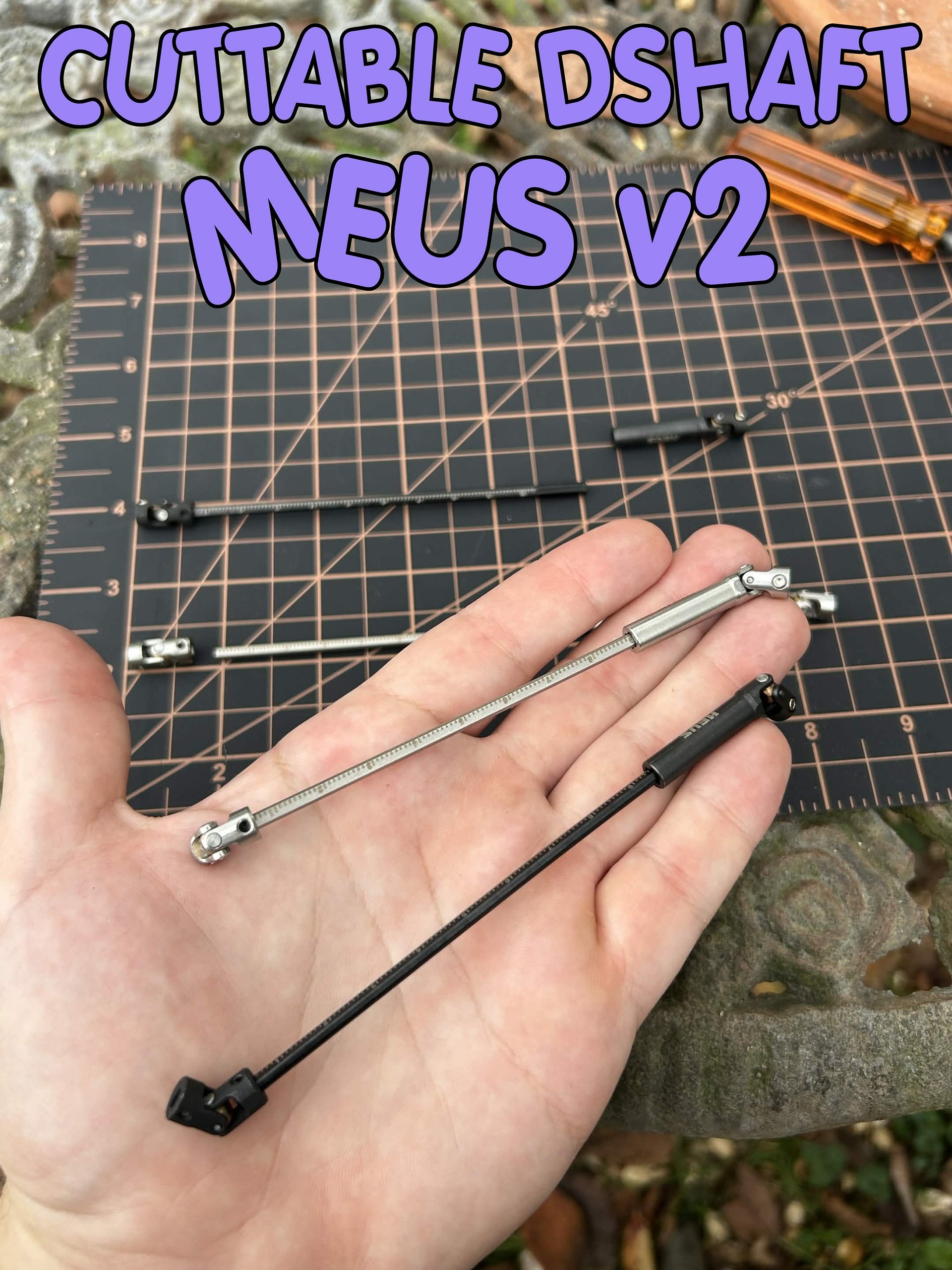 MEUS v2 CUTTABLE DRIVE SHAFT product image (1)