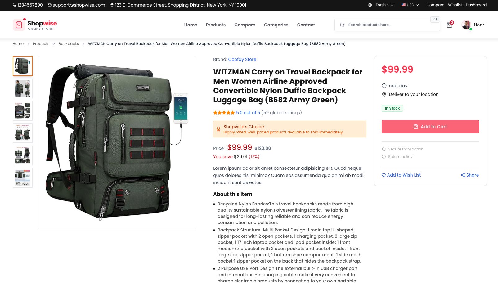 Shopwise - The Ultimate Next.js 16 E-Commerce Solution product image (4)