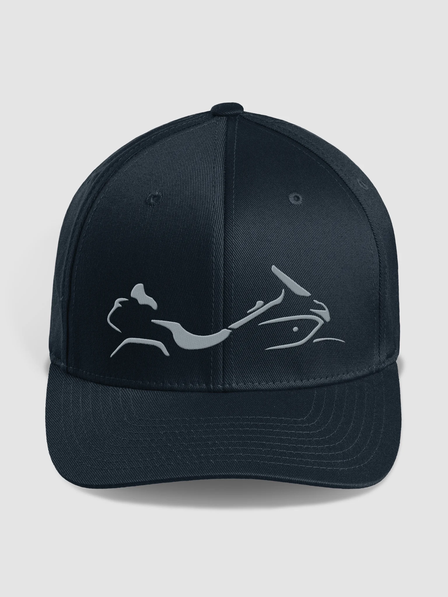 Shadow Wing DCT Flexi-Fit cap in silver product image (2)