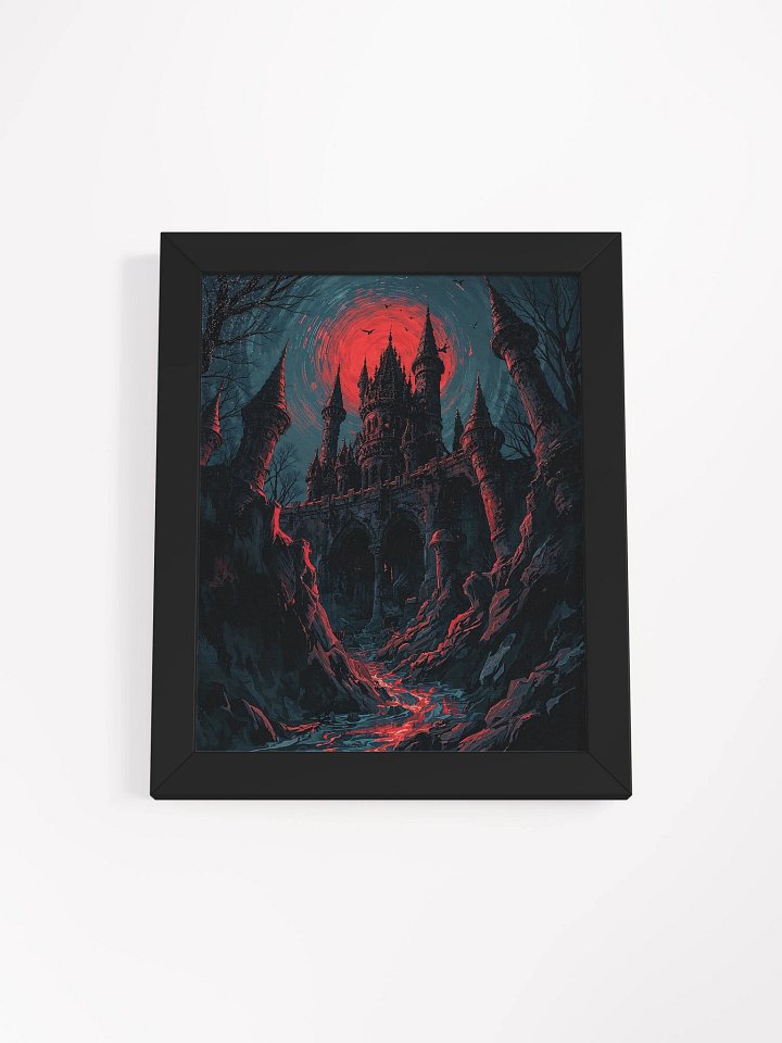The Blood Moon Citadel Framed Print product image (2)