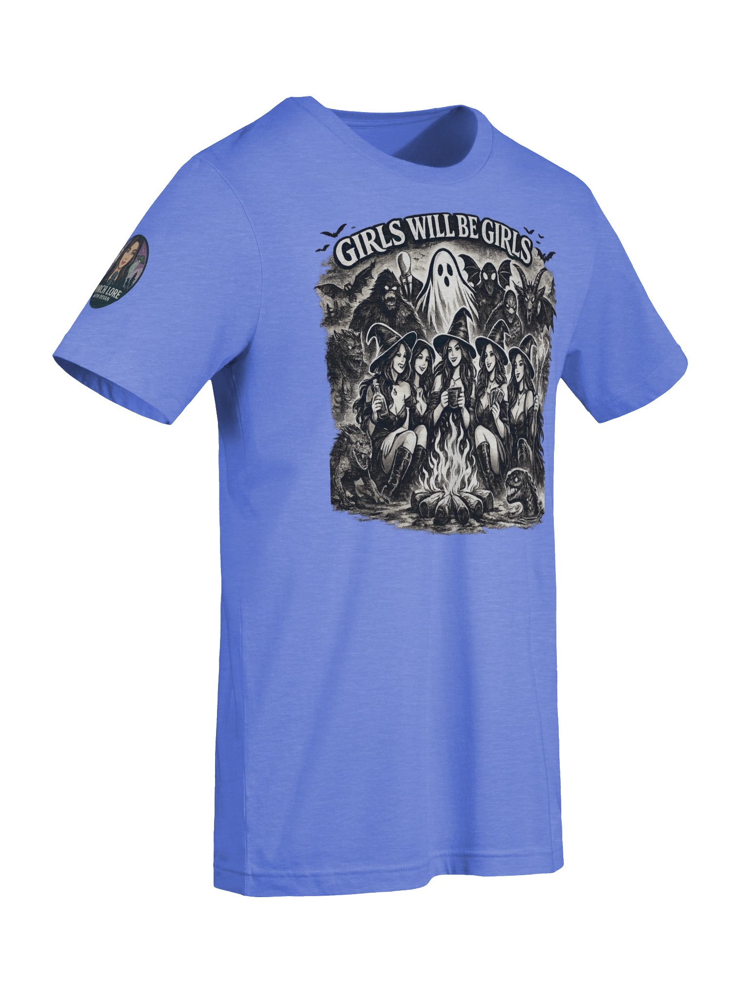 GIRLS WILL BE GIRLS SUPER SOFT T-SHIRT (HEATHERED COLORS PT.1) product image (9)