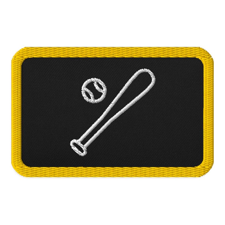 Baseball Embroidered Patch Set product image (1)