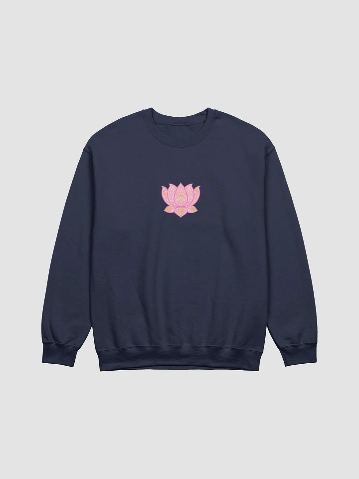 Golden Lotus Blossom Crewneck Sweatshirt product image (1)