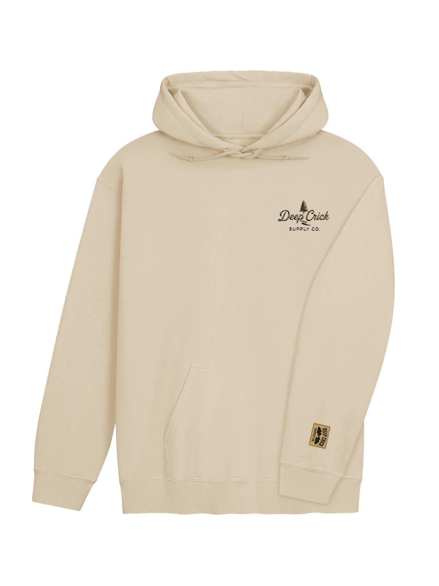 Deep Crick Supply Co. Classic Pine Logo Hoodie product image (4)