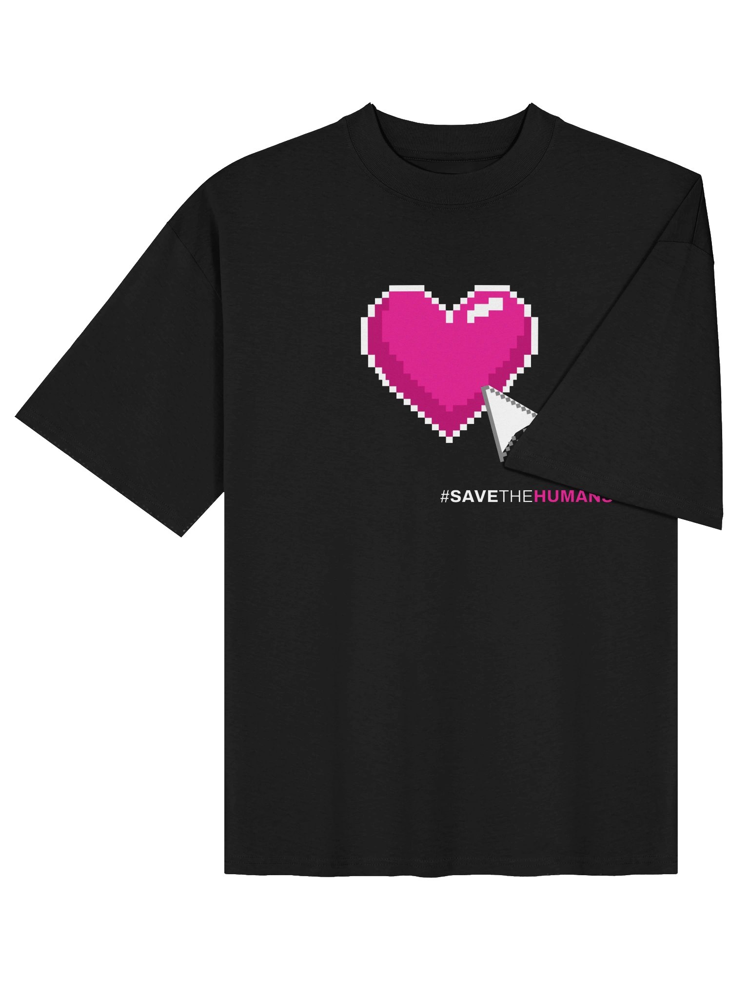 Heart Collection Black T-Shirt product image (5)