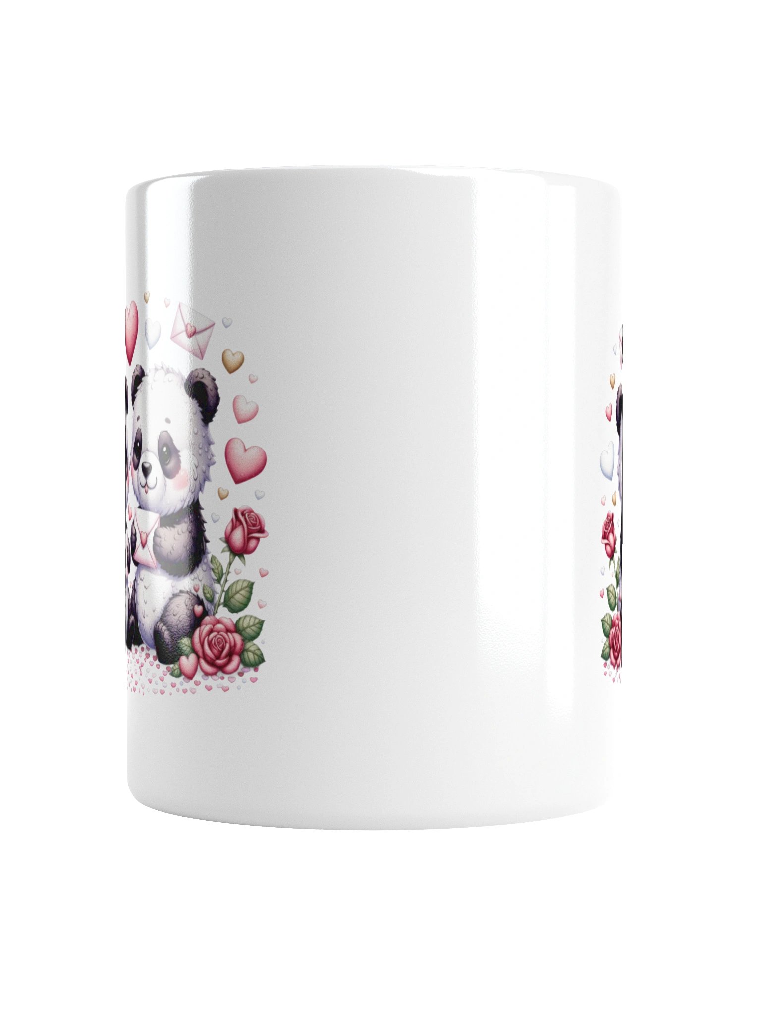 Panda Love Letters Valentine Coffee Mug product image (4)