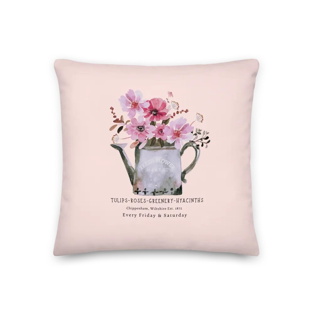 Fresh Flower Market Premium Pillow product image (1)