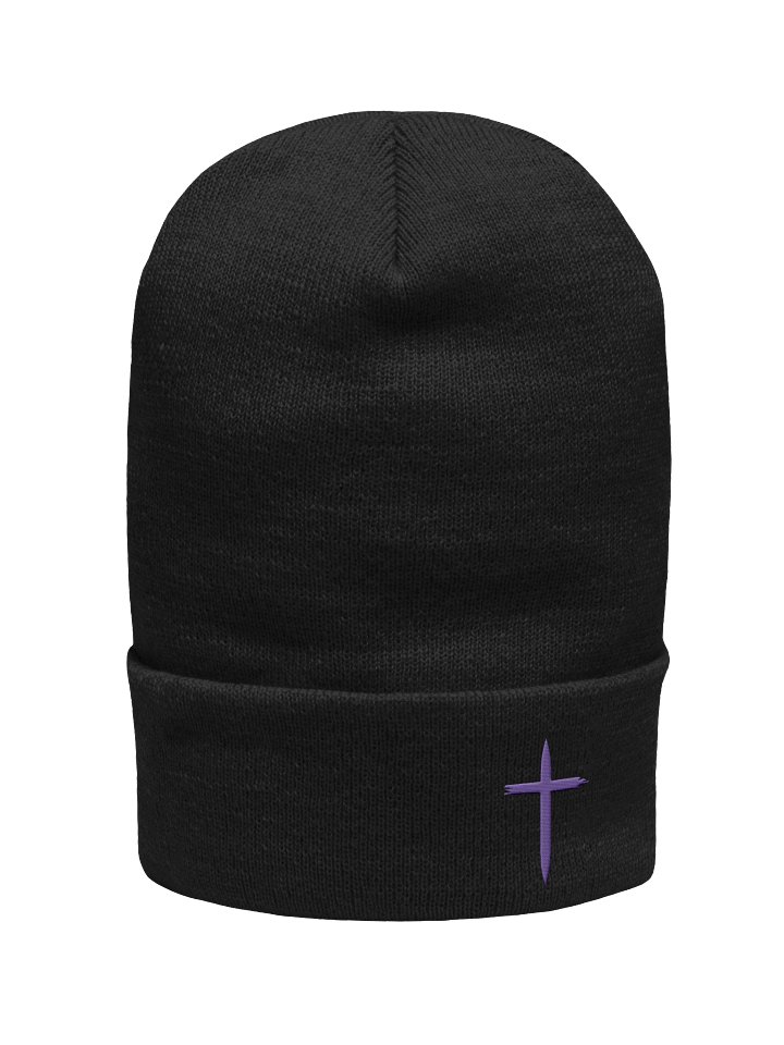 Brushstroke Cross Beanie product image (1)