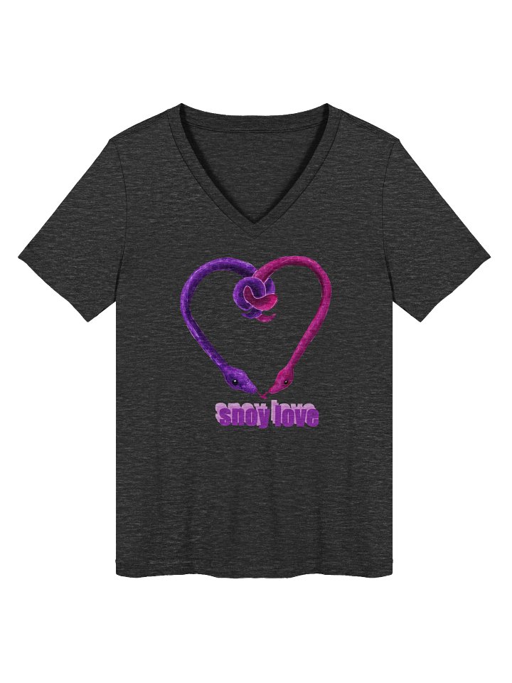 V-Neck Snoy Love T-Shirt product image (1)