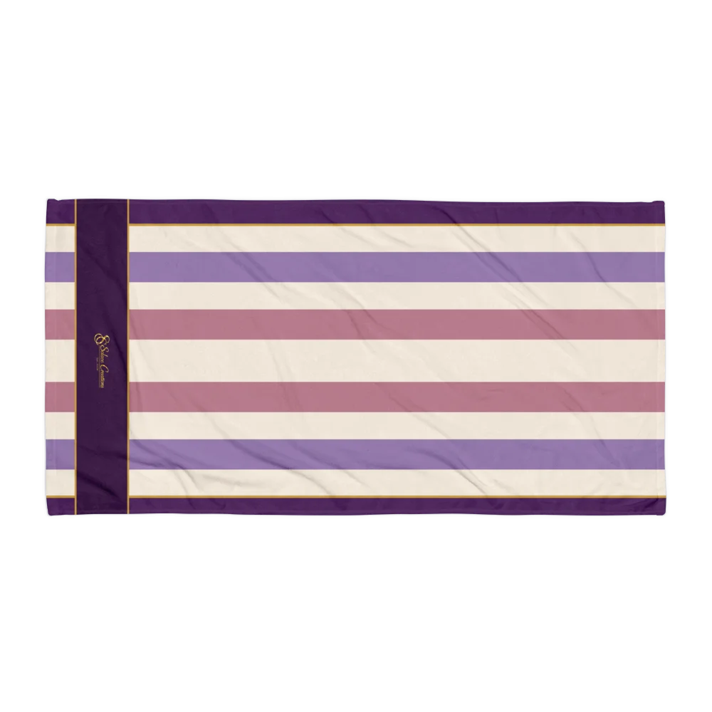 Solace Signature Stripe Bath Towel product image (1)