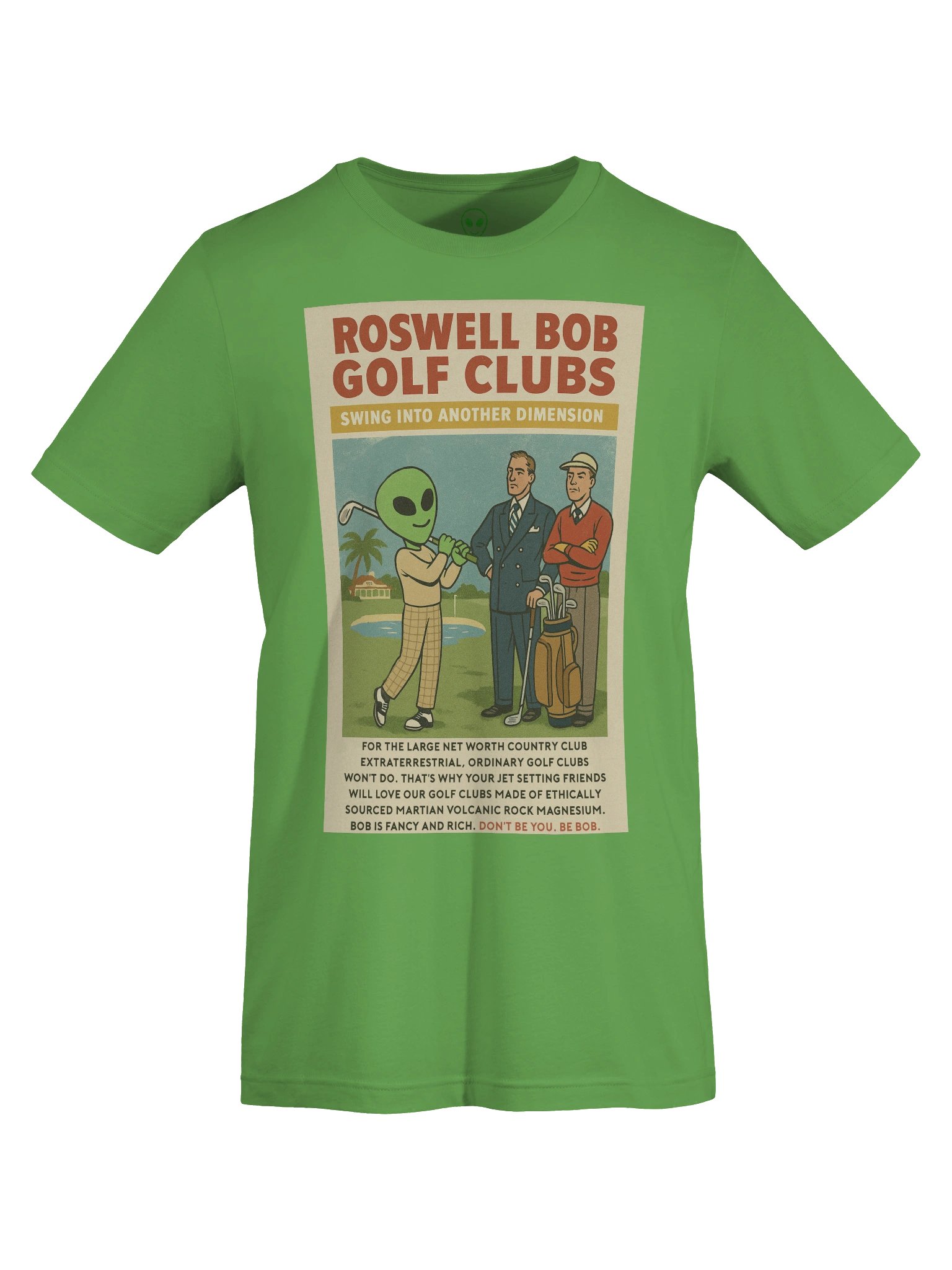 Martian Golf Clubs 1950's Roswell Aliens Retro Concert Tee Fit Unisex T-Shirt product image (79)
