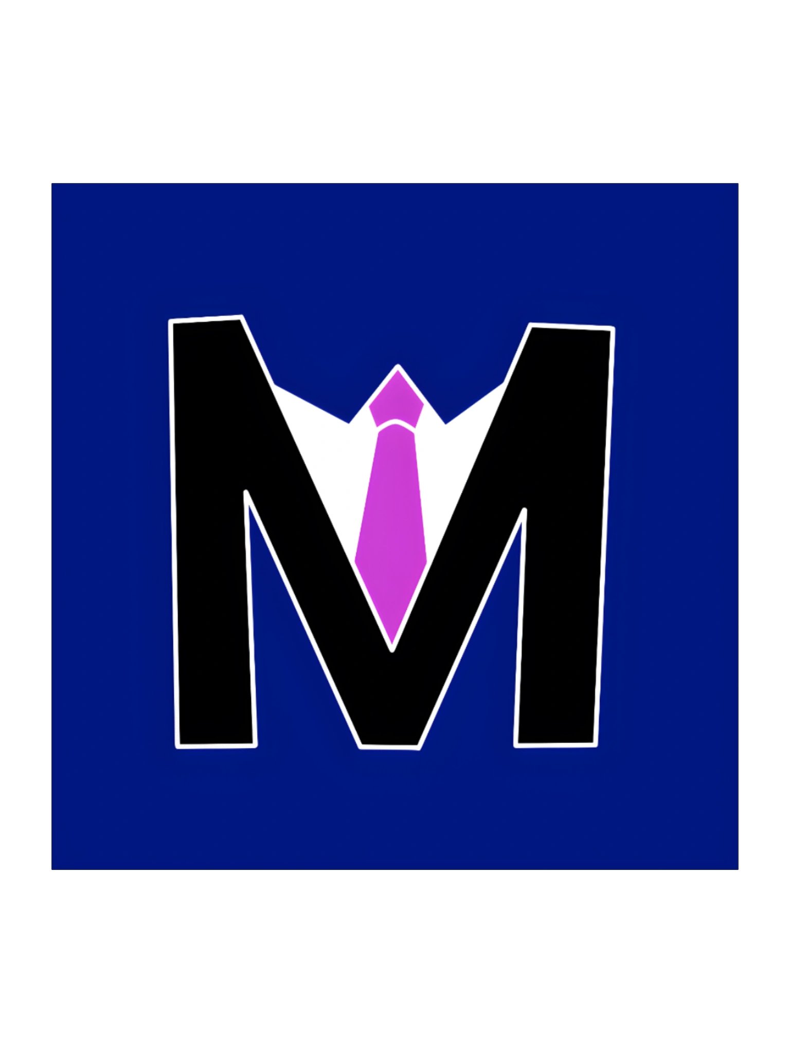 Mortius Sticker (Blue Background) product image (1)