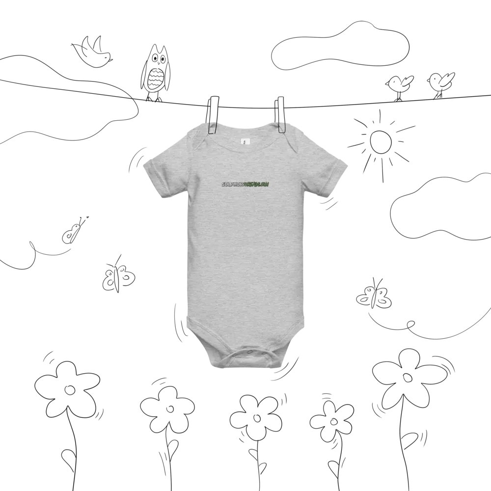 SulphurThreads Baby Embroidered Onesie product image (10)