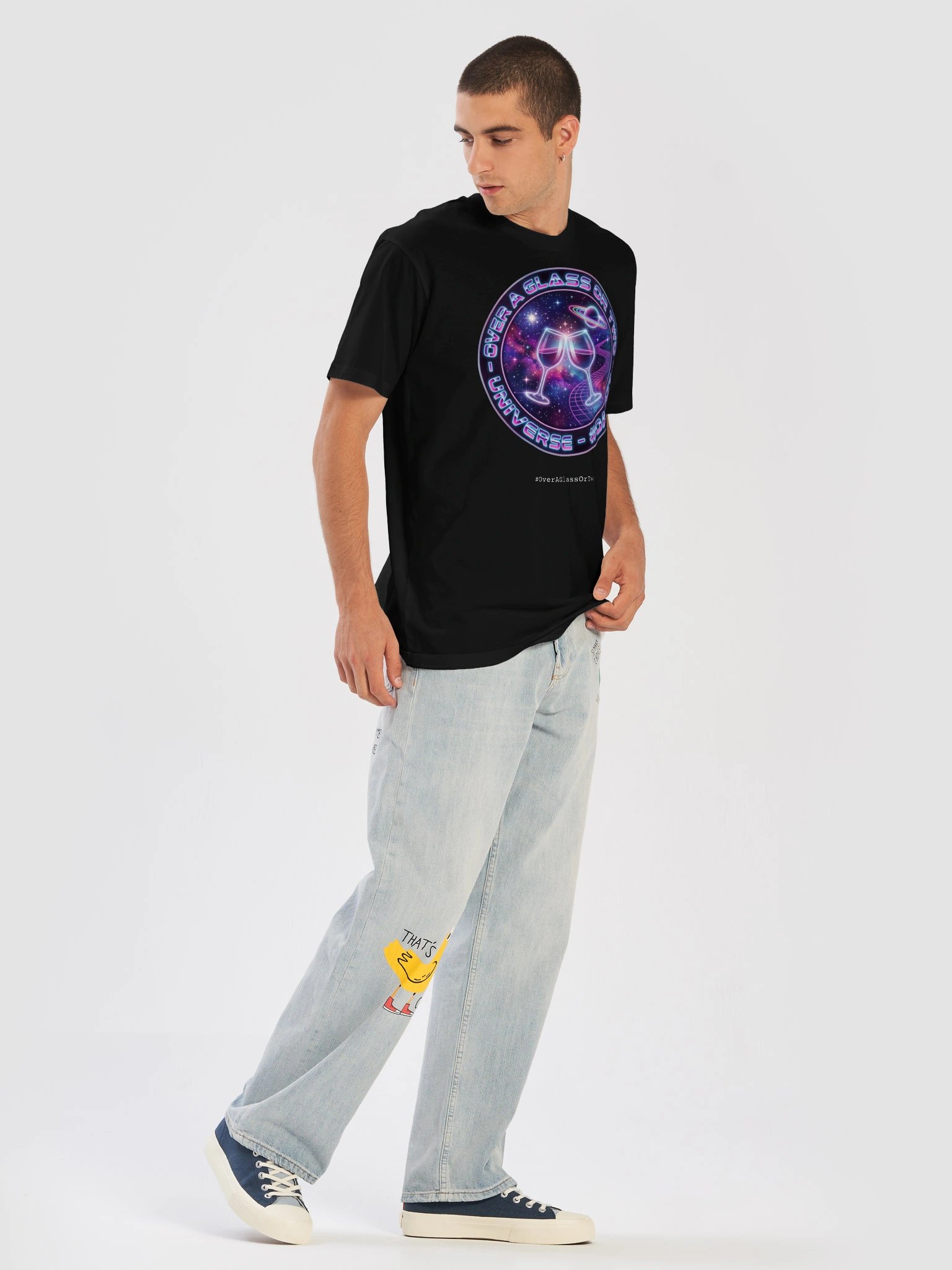 The 'Neon Galaxy' Premium Tee product image (5)