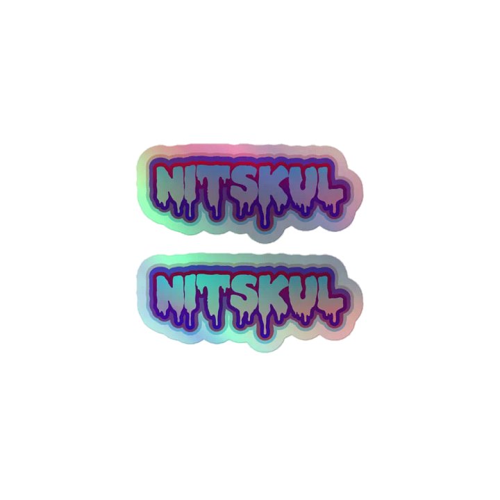 Holo Dual Nitskul Drippy Stickers product image (1)