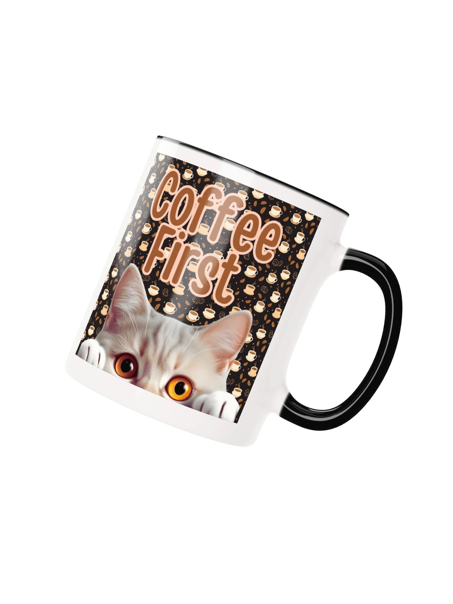 Coffee First Cat Mug product image (12)