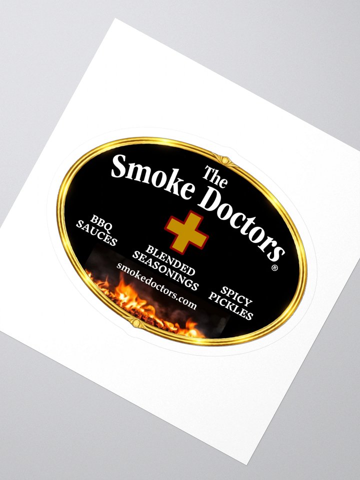 The Smoke Doctors Oval Logo Labels product image (2)