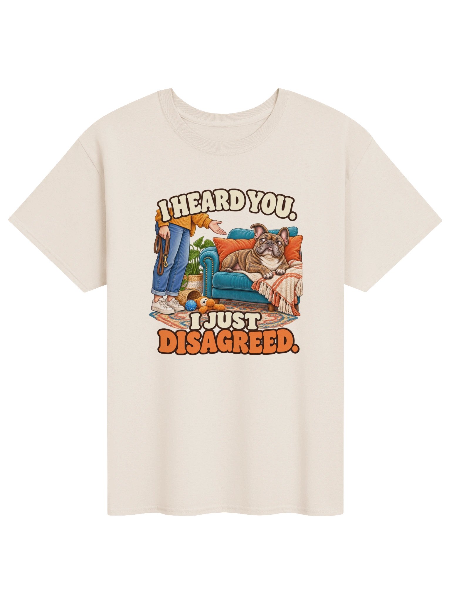 Funny French Bulldog T-Shirt | Drooligans product image (1)