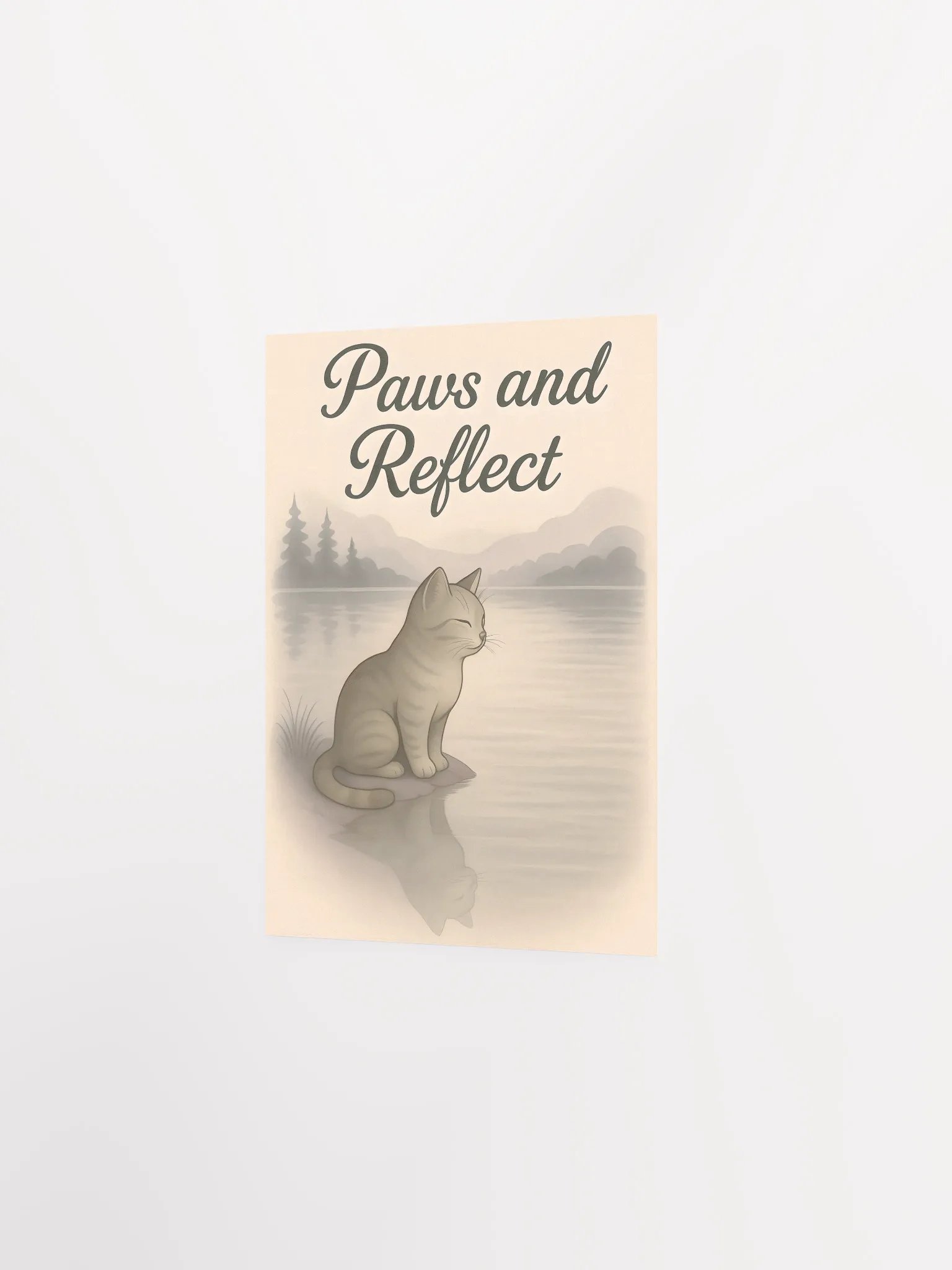 Reflect Cute Cat Motivational Poster product image (2)