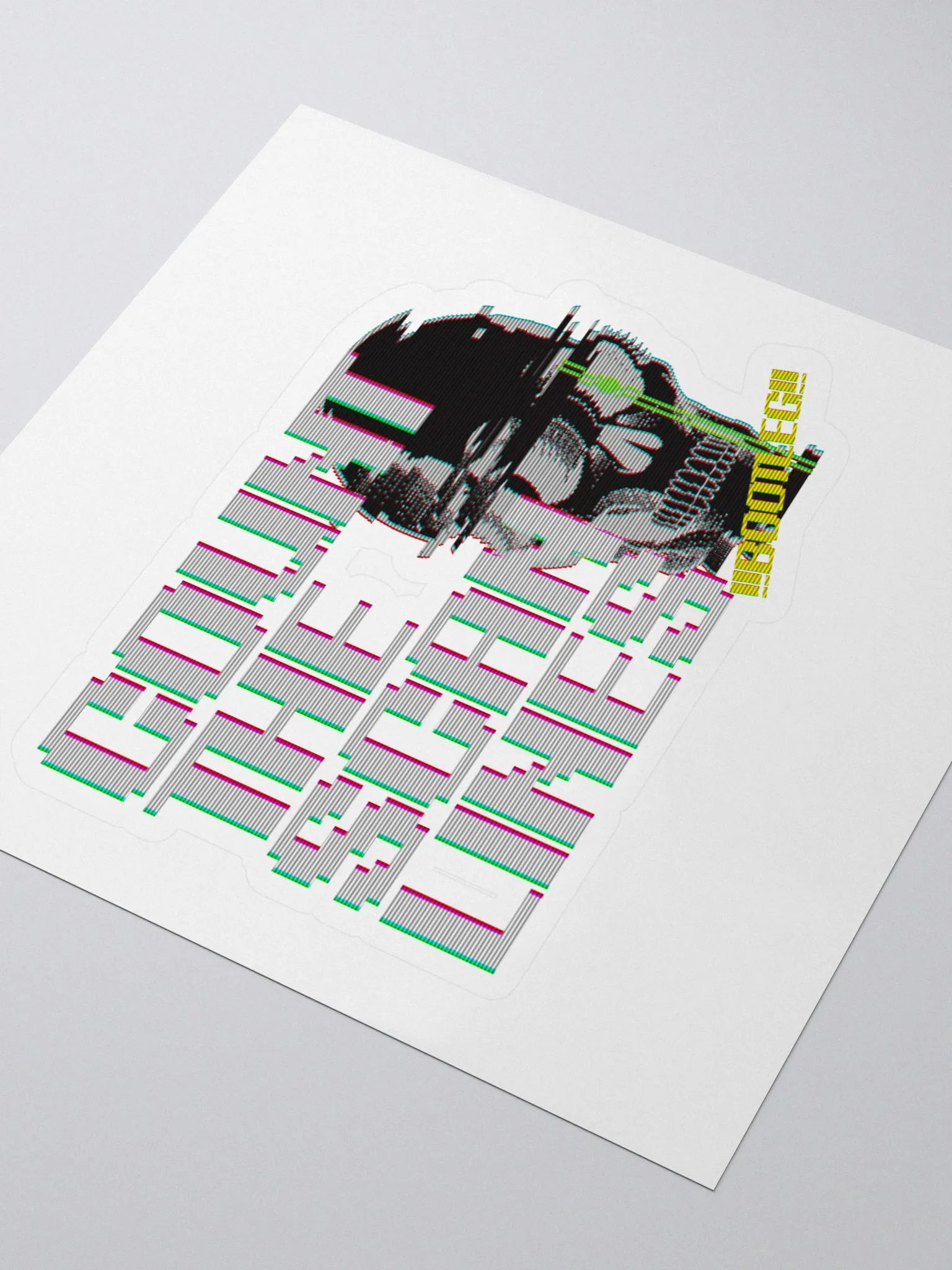 Scanlines Sticker product image (3)