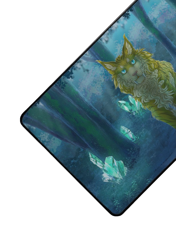 SparkleCat Forest Deskmat product image (1)
