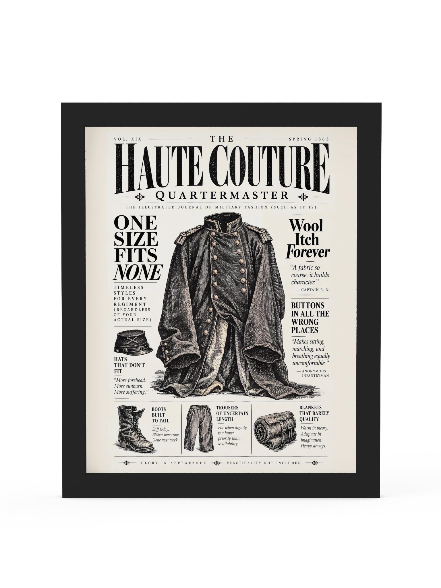 Haute Couture Quartermaster Poster product image (3)