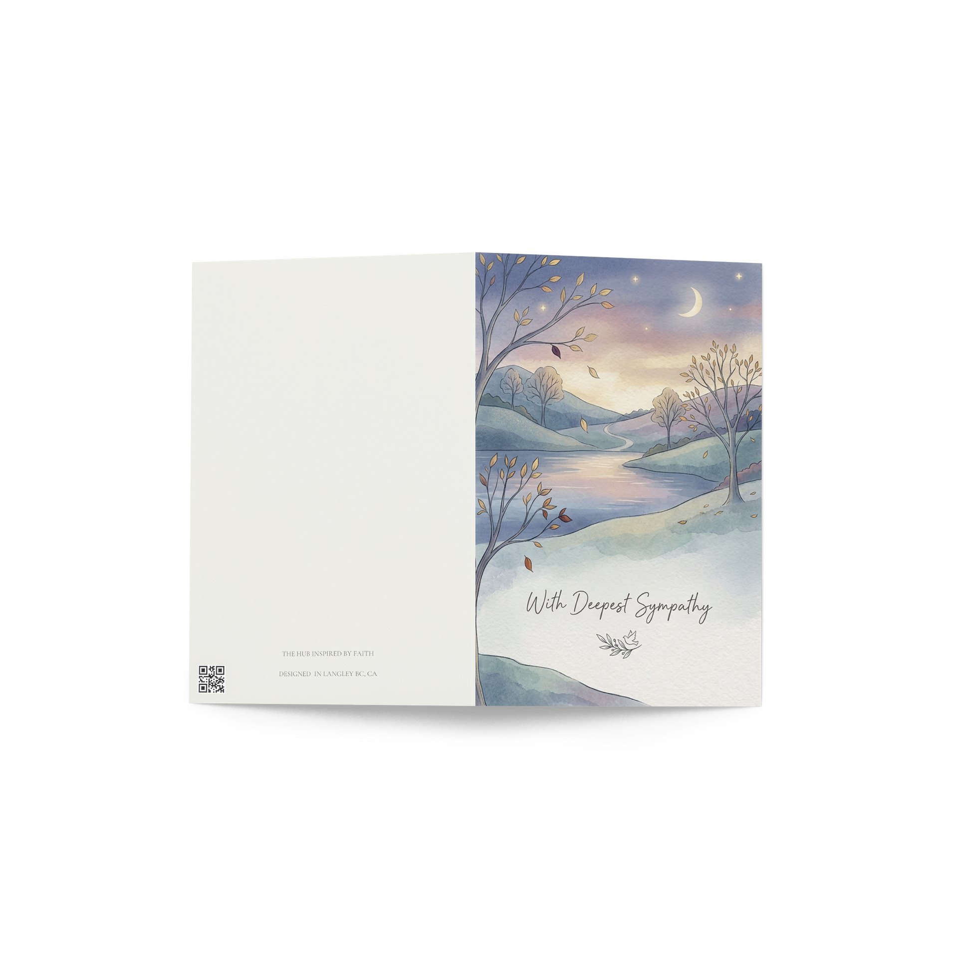 Elegant Sympathy card product image (4)