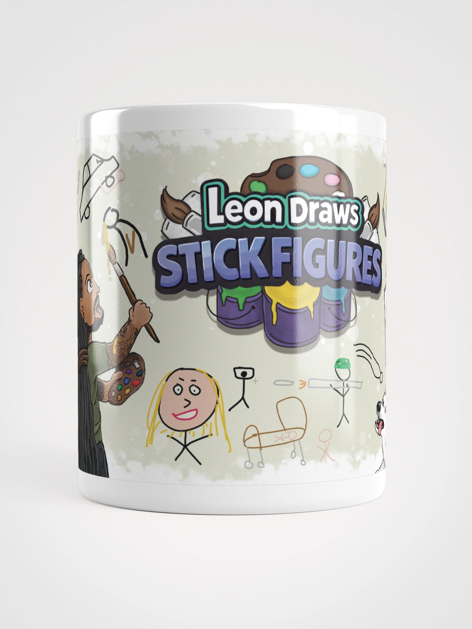 Leon Draws - Stick Figures Mug product image (1)